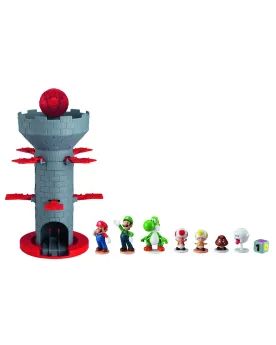 SUPER MARIO BROS SHAKY TOWER  A votre tour, posez les personnages s...