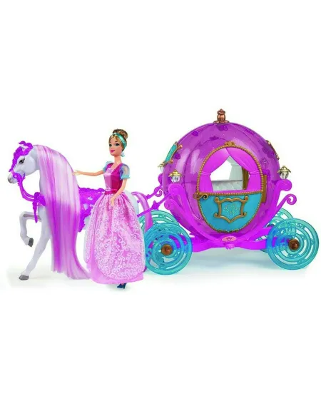 POUPEE CENDRILLON + CHEVAL + CAROSSE   GPRGG02960E GIOCHI PREZIOSI ...
