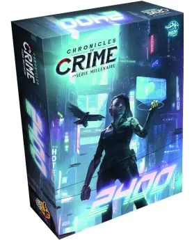 CHRONICLES OF CRIME 2400 Un jeu d'enquêtes futuristes où vous devez...