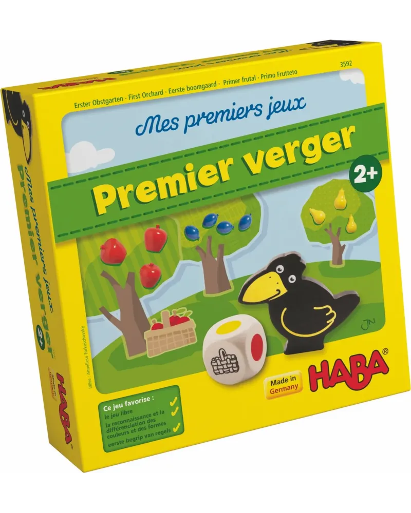 MES 1ERS JEUX PREMIER VERGER 2ANS+  Le célèbre jeu coopératif "le v...