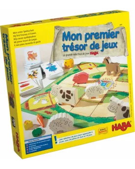 MON 1ER TRESOR DE JEUX - 10 JEUX  Une sélection de 10 jeux de socié...