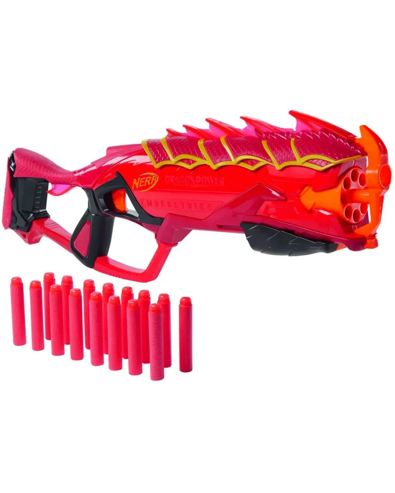 NERF DRAGONPOWER EMBERSTRIKE  Blaster inspiré du jeu Donjons & Drag...