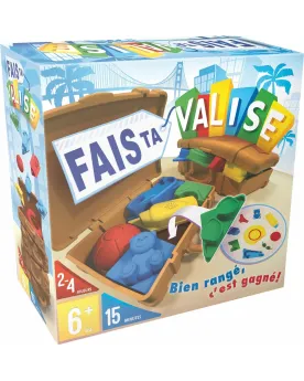 FAIS TA VALISE  Un casse-tête où vous devez prendre tous les objets...