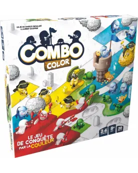 ASMODEE COMBO COLOR Jeu de conquète par la couleur : le but est d'é...