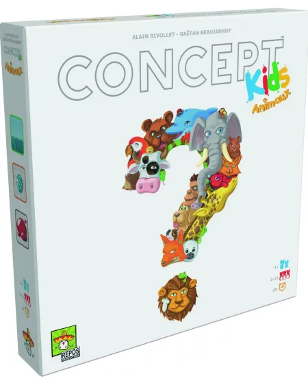 REPOS PROD CONCEPT KIDS ANIMAUX Version coopérative du jeu Concept ...