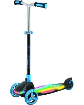SCOOTER 3 ROUES EVO RAINBOW BLAST BLEU  Roues de 125 mm à l'avant e...