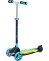 SCOOTER 3 ROUES EVO RAINBOW BLAST BLEU  Roues de 125 mm à l'avant e...