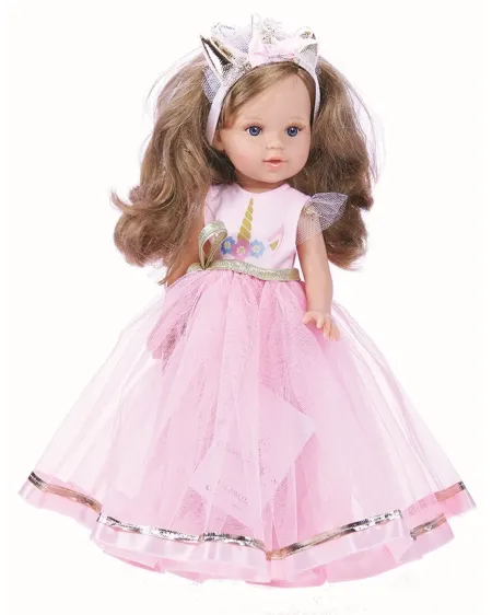 POUPEE LICORNE 40CM  40 cm. Vinyle haute qualité avec nombreux déta...