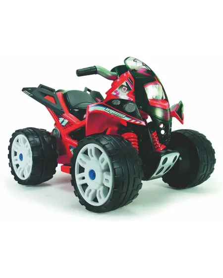 QUAD 12V THE BEAST ROUGE  Batterie 12 V (chargeur inclus). 1 marche...