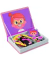 MAGNETI'BOOK CRAZY FACES FILLES  Contient 10 cartes et 55 magnets. ...