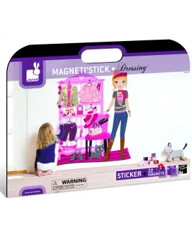 MAGNETI'STICK DRESSING  Sticker mural magnétique (100 x 80 cm) sur ...