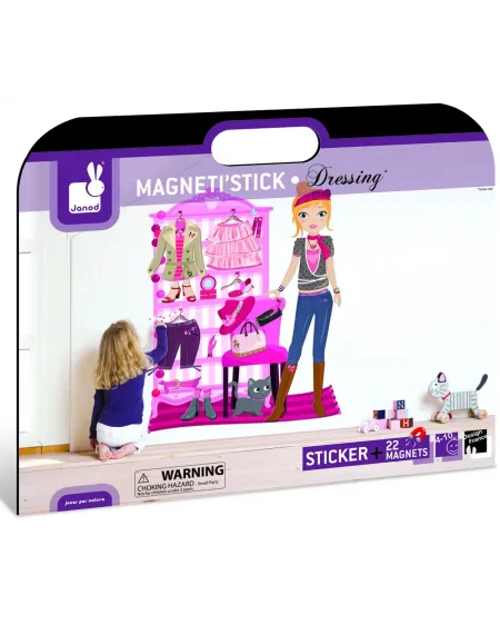 MAGNETI'STICK DRESSING  Sticker mural magnétique (100 x 80 cm) sur ...