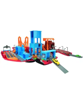 MICROMACHINES VAN SUPER PLAYSET Il s'ouvre et se transforme en un d...