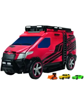 MICROMACHINES VAN SUPER PLAYSET Il s'ouvre et se transforme en un d...