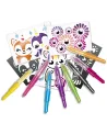 BLOPENS SET D'ACTIVITES KAWAI  8 feutres dans lesquels tu souffles ...