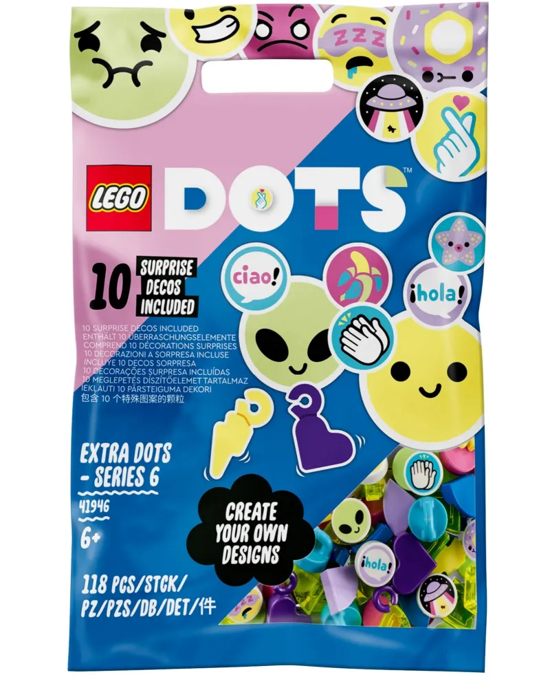 TUILES DE DECORATION - SERIE 6   LEG41946 LEGO Pays d'origine: Euro...