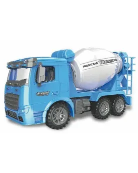 CAMION TOUPIE BETON 1/14 A FRICTION  27 cm. A friction. Plusieurs m...