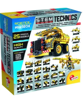 HI TECH AVION ET CAMION 361 PCES  361 pièces pour construire 25 mod...