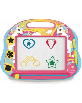 ARDOISE MAGIQUE COULEUR + ACC. LICORNE  Ecris et dessine avec les t...