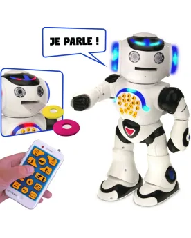 POWERMAN ROBOT D'APPRENTISSAGE 100 INTER Parle, raconte des blagues...