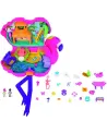 POLLY POCKET FLAMANT ROSE SURPRISE  26 surprises dont 2 micro Polly...
