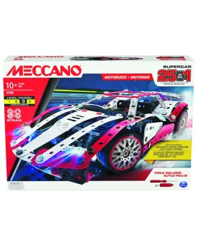 MECCANO 25 MODELES  25 modèles différents à construire dont un véhi...