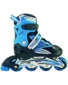 IN LINE EXT 38/41 CHASSIS ALU ABEC7 BLEU  Pointure 38 - 41. Rouleme...