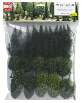 SACHET DE 35 ARBRES ASSORTIS 50A110MM   MRKB6490 MARKLIN Âge Minimu...