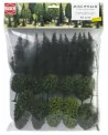 SACHET DE 35 ARBRES ASSORTIS 50A110MM   MRKB6490 MARKLIN Âge Minimu...