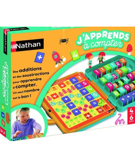 J'APPRENDS A COMPTER  Découvre les nombres jusqu'à 12, puis effectu...