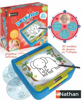DESSINEO MON ATELIER A DESSIN  Place ton modèle sur la roue, pose u...