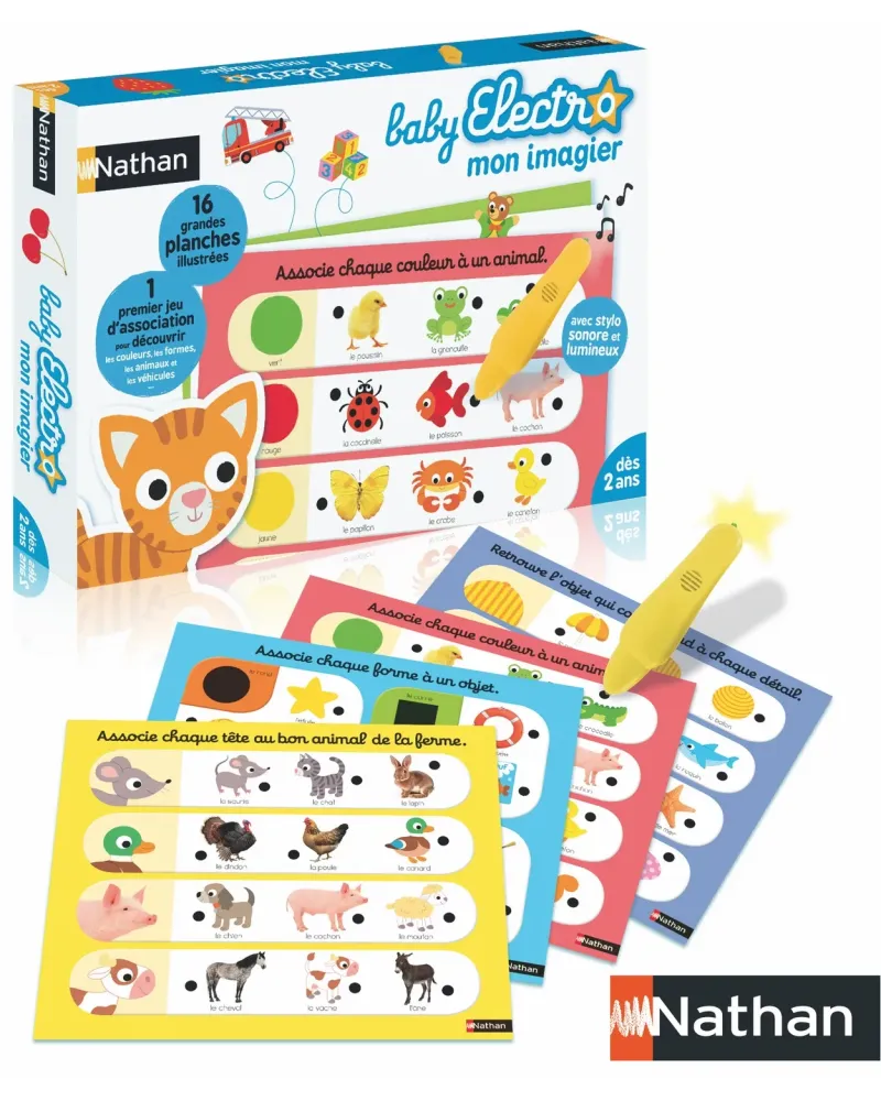 BABY ELECTRO MON IMAGIER  Un premier jeu d'association en images et...