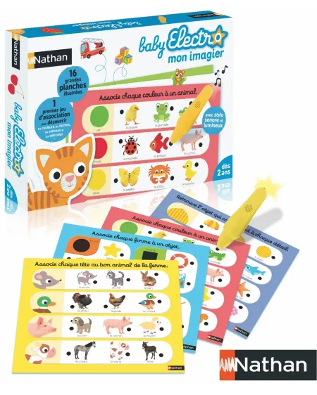 BABY ELECTRO MON IMAGIER  Un premier jeu d'association en images et...