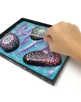 JARDEN ZEN COSMIQUE  La peinture sur galets et le jardin zen japona...