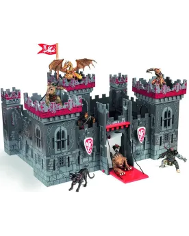 CHATEAU DES MUTANTS  En bois. 58 x 40 x 30 H cm. Figurines non incl...