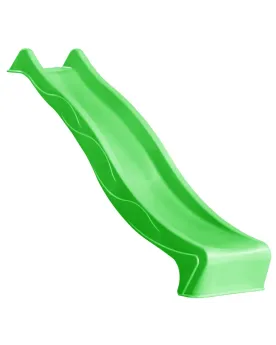 TOBOGGAN DOUBLE VAGUE 2M20 VERT 3*  Longueur de la glissière 220 cm...