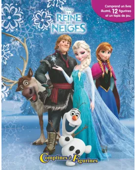 COFFRET COMPTINES ET FIGURINES FROZEN 2  1 livre, des figurines et ...