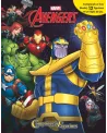 COFFRET COMPTINES ET FIGURINES AVENGERS2  1 livre, des figurines et...