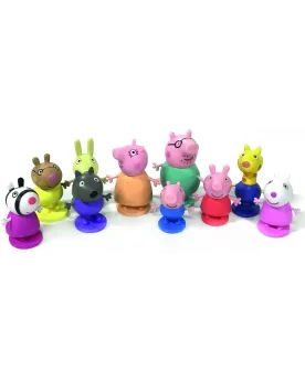 COFFRET COMPTINES ET FIGURINES PEPPA PIG  1 livre, des figurines et...