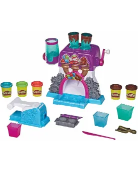 PLAY DOH CHOCOLATERIE  Inclus : 1 fabrique à friandises, 1 double e...