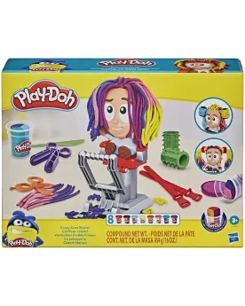 PLAY DOH LE NOUVEAU COIFFEUR  Réalise des coiffures farfelues en pâ...