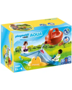 1-2-3 BALANCOIRE AQUATIQUE AVEC ARROSOIR   PMB70269 PLAYMOBIL Pays ...
