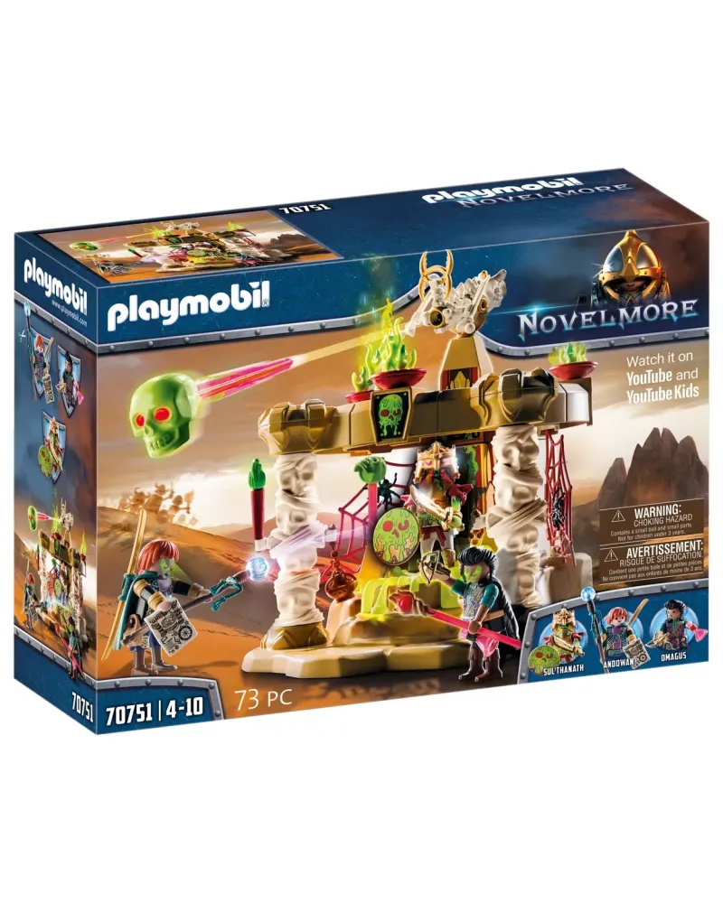 SAL'AHARI SANDS - TEMPLE DES SQUELETTES   PMB70751 PLAYMOBIL Pays d...