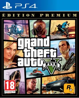 PL4 GTA V PREMIUM EDITION   PS4542430 PLAYSTATION 4 Âge Minimum: 18...