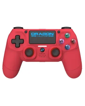 PL4 MANETTE SANS FIL DRAGON SHOCK ROUGE   PS4560983 PLAYSTATION 4 Â...