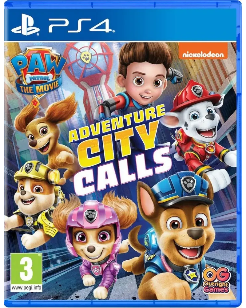 PL4 PAW PATROL THE MOVIE ADV CITY CALLS   PS4803493 PLAYSTATION 4 Â...