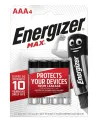 4 PILES ENERGIZER LR03 MAX (AAA/MIGNON)   RALE3001242 ENERGIZER Âge...