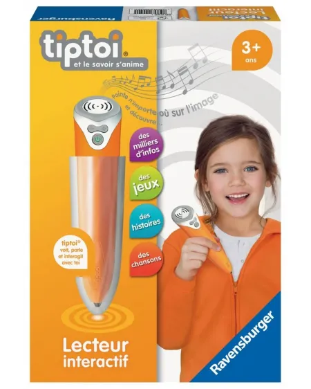 TIPTOI STYLO Système éducatif qui te permet de découvrir le monde d...