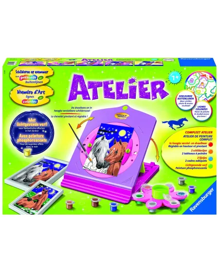 ATELIER CHEVALET PEINTURES  Positionne ton tableau sur ton chevalet...