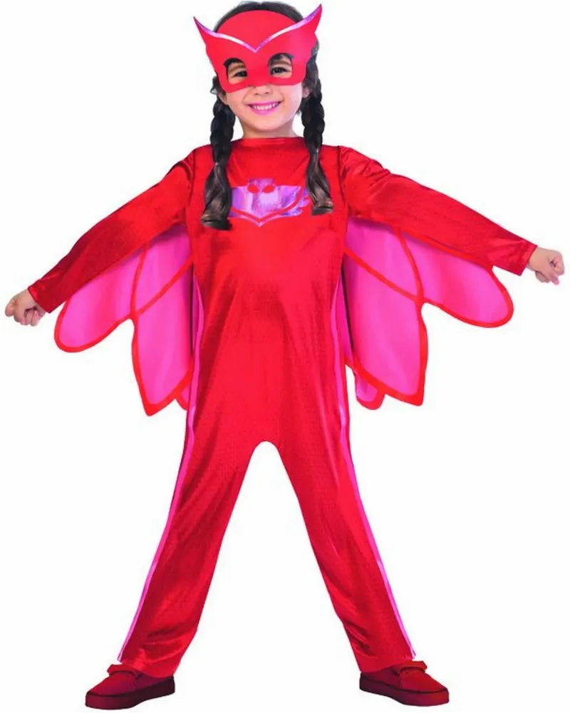 COST PJMASKS ROUGE BIBOU 2/3 ANS  Tailles : 2-3, 3-4, 5-6 ou 7-8 an...